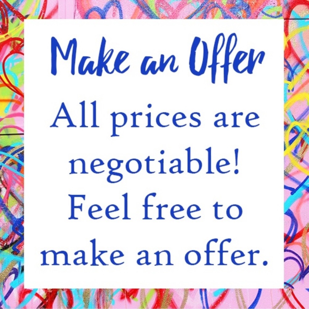 Reasonable offers accepted 😎